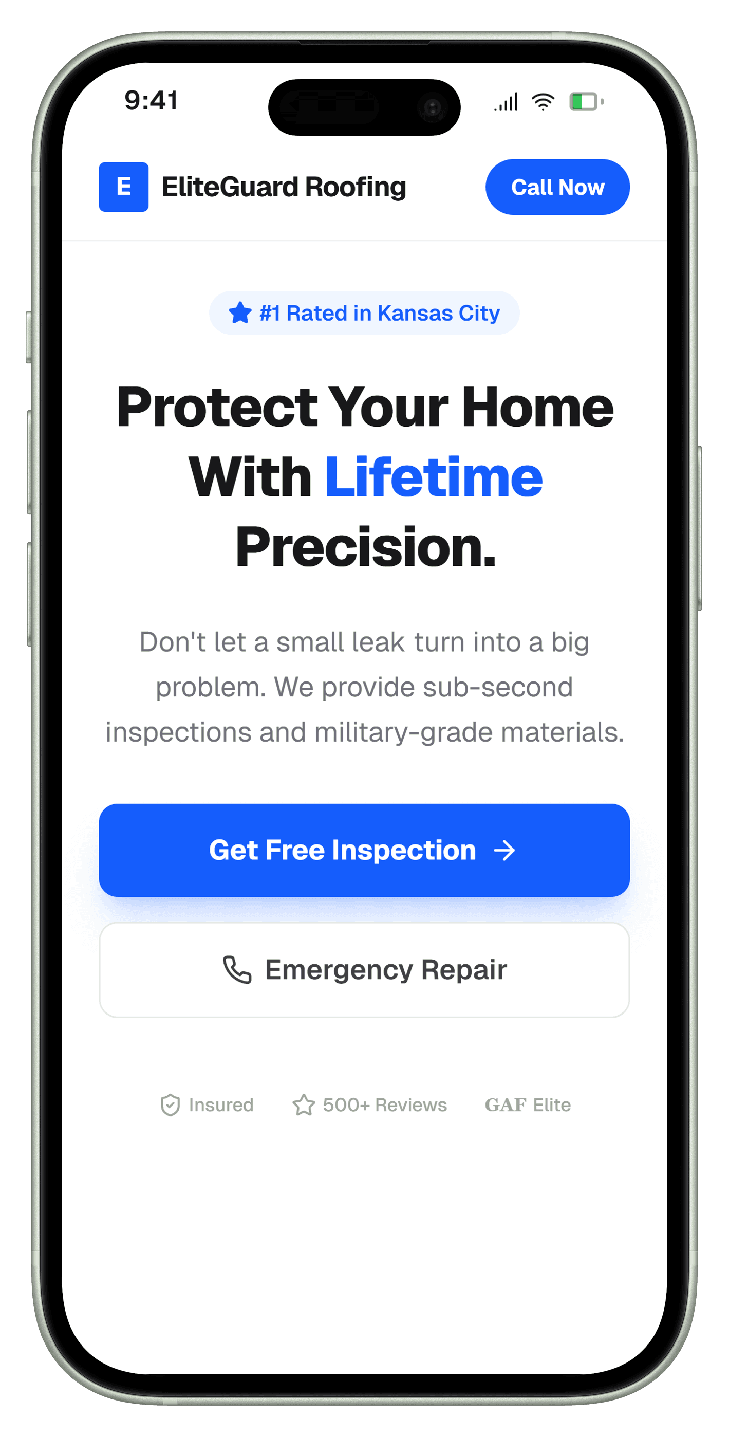 High-Ticket Mobile Experience